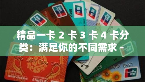 精品一卡 2 卡 3 卡 4 卡分类：满足你的不同需求 - 全方位解析