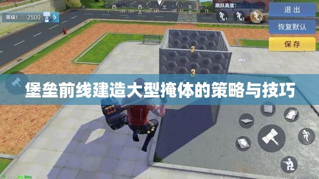 堡垒前线建造大型掩体的策略与技巧